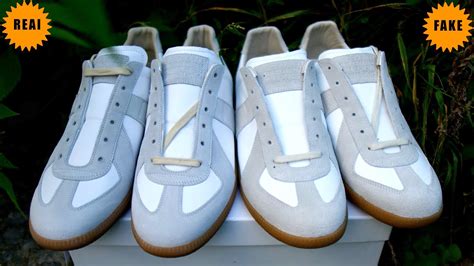 how to spot fake maison margiela shoes|authentic vs replica margiela sneaker.